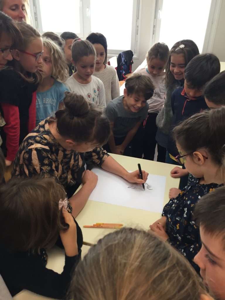 Illustratrice Ecole public Lantriac 2